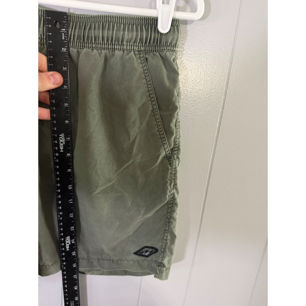 Billabong Board Shorts Mens Small Green All Day Layback Recycler Swim Trunks - Picture 4 of 6